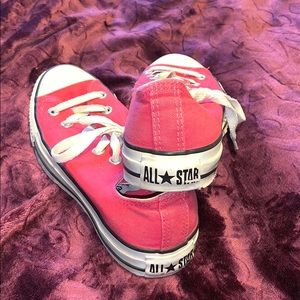 Hot Pink Converse All Star Shoes